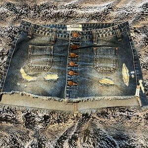 One teaspoon mini denim skirt 27
